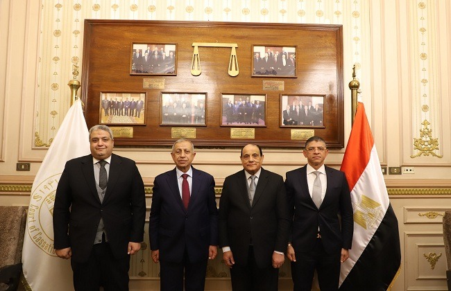رئيس مجلس القضاء الأعلى يستقبل رئيس الأكاديمية العربية للعلوم والتكنُولوجيا والنقل البحري