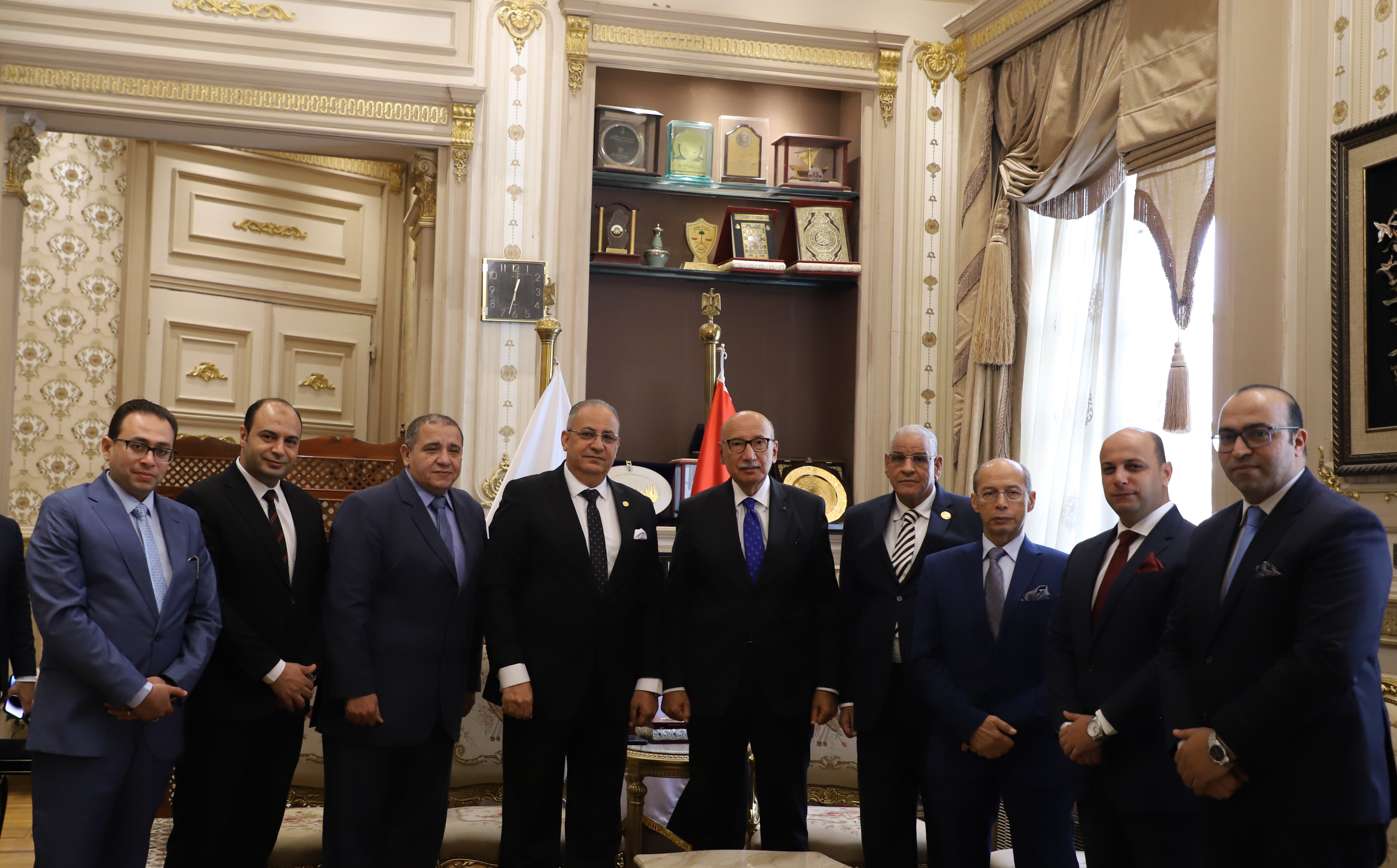 رئيس محكمة النقض يستقبل المستشار حامد عيساوى رئيس نادى قضاة البحيرة