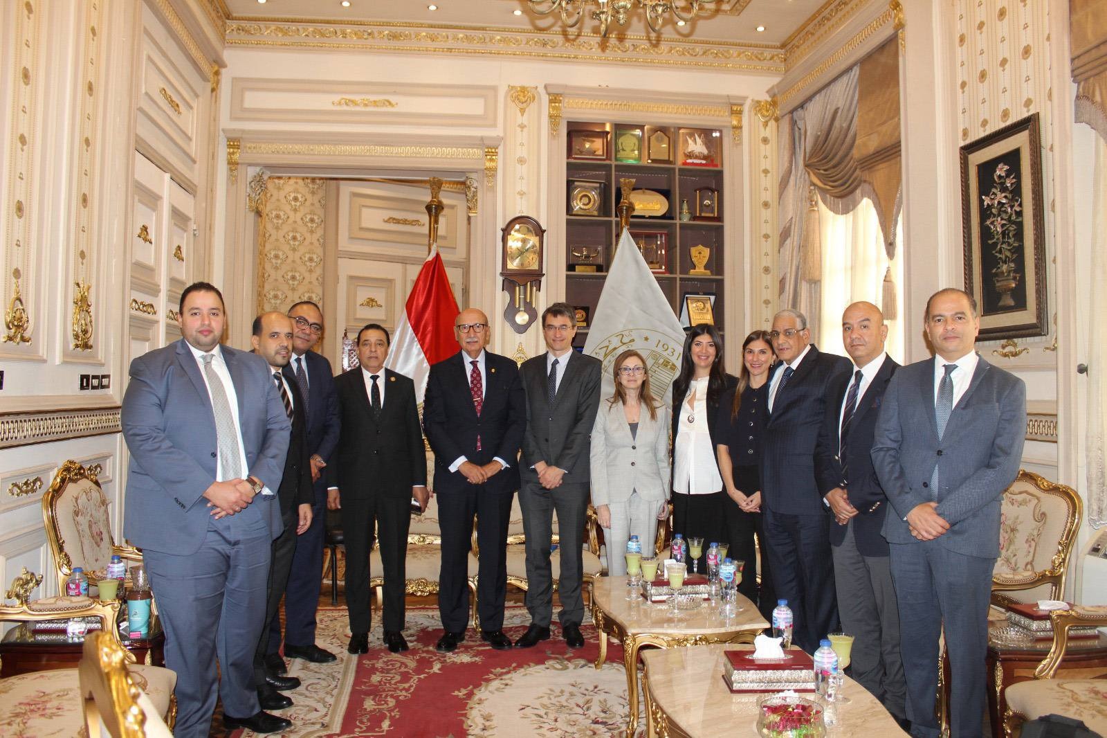 المدير الإقليمي لمجوعة مصر واليمن وجيبوتي بالبنك الدولي في ضيافة محكمة النقض