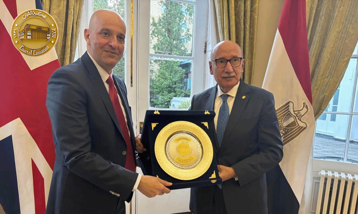 تتقدم محكمة النقض المصرية بخالص الامتنان إلى بعثة السفارة المصرية في المملكة المتحدة