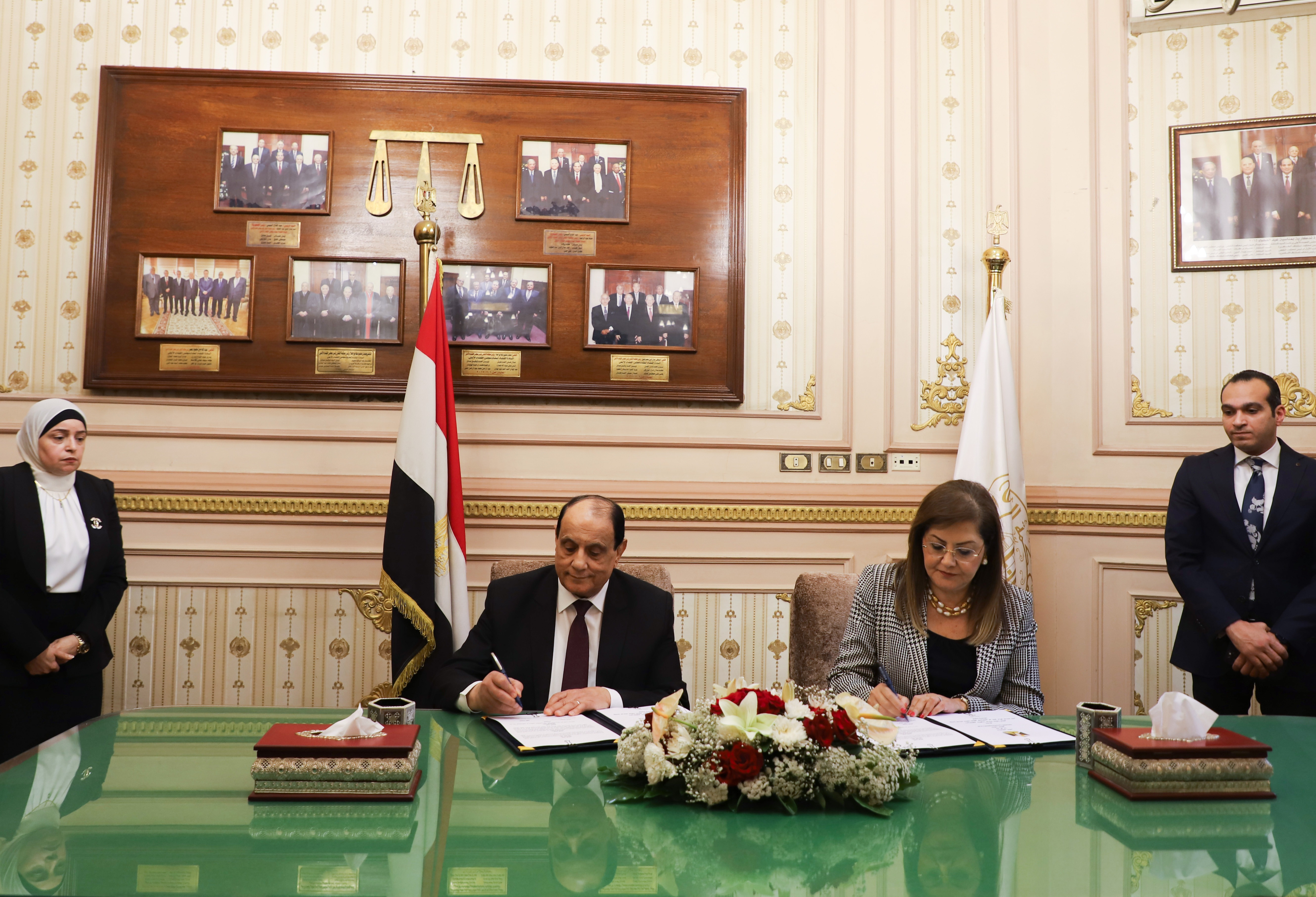توقيع بروتوكول تعاون بين محكمة النقض ووزارة التخطيط والتنمية الاقتصادية